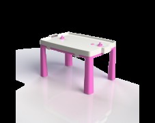 Стіл 04580/3 дитячий+комплект для гри рожевий DOLONI-TOYS-/1