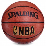 Мяч 5471 BA баскетбол PU №7 SPALD NBA GOLD (PU, бутил, оранж)