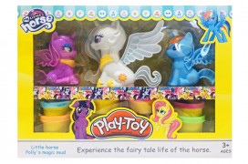 Наб 8043 SM теста для лепки "My little Pony" р.32,5 * 24 * 6 см кор.