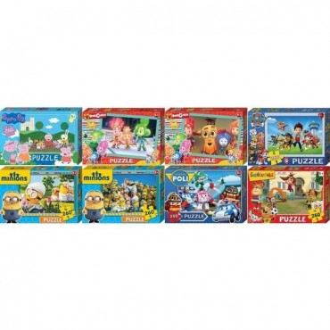 Пазли 260 ассорти мультфильмы Danko Toys