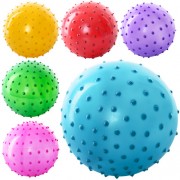 Мяч массажный 0021 MS 3 ", ПВХ, 20г, 6 цветов