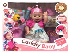 Кукла 6658-3 Пупс 41 см, пьет, звук, горшок, аксессуары