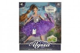 Лялька 26025 "Alyssa" в кор - р.33*28*6,5см