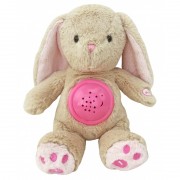 Плюшевый зайчик, проектор с музыкой, розовый БМ 18957 PINK