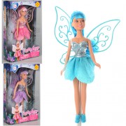 Лялька 8317 DEFA  фея, з крилами, 21 см, 3 види