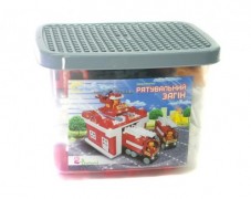 Конструктор 013888/12 "Спасательный отряд" 217 деталей 35 * 27 см