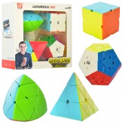 Кубик-рубик 528 EQY, набор 4шт (5,5-5,5-см, 8-8см, 9-9см)