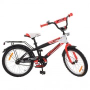 Велосипед 2051 G, 2-х колесный, 20 ", звонок, черно-бело-красный