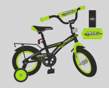 Велосипед 2037 T, 2-х колесный, 20 ", звонок, черно-салатовый