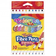 Фломастеры 13451 PTR / 1 2-сторонние 10 цвет.COLORINO