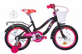 Вело 16-112 OPS-FRK Formula 10 "(25 см) FLOWER черно-розовый