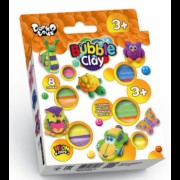 Набор для творчества BUBBLE CLAY пластилин 6 коль Danko Toys