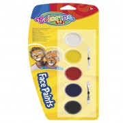 Краска 15950 PTR для лица 5 цветов таблетки COLORINO