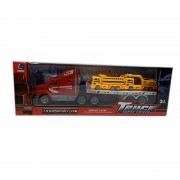 Машинка 338 D-16 Трейлер в комплекте стройтехника, в коробке 15 * 47 * 9 см