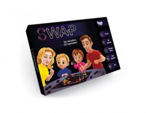 Игра Swap настольная развлекательная укр.