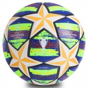 Мяч 0445 FB футбол №5 PU ламин.клееный CHAMPIONS LEAGUE (№5,цвет в ассорт) (Салат-золотой)