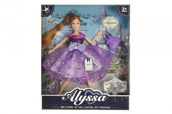 Лялька 26027 "Alyssa" в кор р.33*28*6,5см