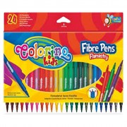 Фломастеры 14625 PTR / 24 января цвета, линия 1мм COLORINO