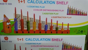 Деревянная Логика Сalculation shelf в коробке