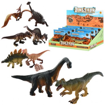 Звірі динозаври 031 ТВ, 11см, 8 видів