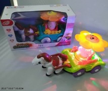 Карета 9009 HD Подсолнечник, на батарейках, свет, звук
