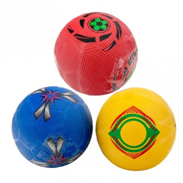 Мяч 801 SL-B футбол роз 5 гум 320г, 3 кіл. кул.
