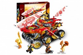 Конструктор 61029 "NINJA" "Райский уголок", 858 деталей