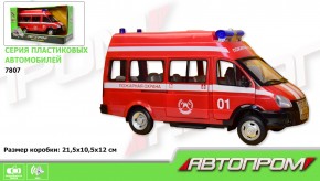 Модель 7807 Автопром 1:29 свет, звук, открываются двери