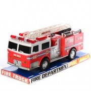 Машинка 6688-03 пожарная иннерц., подвижные детали, звук, свнет, бат., блист.,37-16,5-14,5 см