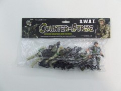 Набор 5898-32 А солдаты Counter-Stike 6в1 (в пакете)