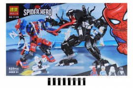 Конструктор 11188 MH Spiderman vs Venom, 625 деталей
